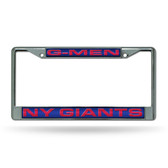 New York Giants "G-MEN" LASER Chrome Frame