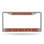 San Francisco 49ers  LASER Chrome Frame