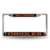 Baltimore Orioles BLK LASER Chrome Frame