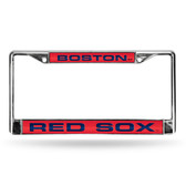 Boston Red Sox RED LASER Chrome Frame