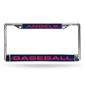 Los Angeles Angels BLUE LASER Chrome Frame