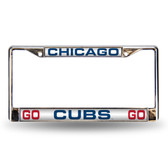 Chicago Cubs "GO Chicago Cubs GO" LASER FRAME