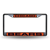Chicago Bears BLACK LASER Chrome Frame