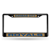 Kansas City Royals BLACK LASER Chrome Frame