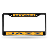 Utah Jazz BLACK LASER Chrome Frame