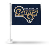 Los Angeles Rams NAVY Car Flag