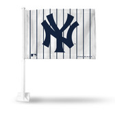 New York Yankees PINSTRIPE Car Flag