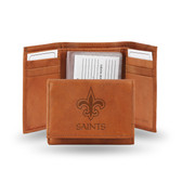 New Orleans Saints Embossed Trifold