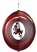 Arizona State Sun Devils Circle Swirly Metal Wind Spinner