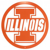 Illinois Fighting Illini 24 Inch Scenic Art Wall Design