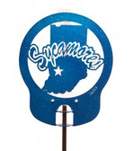Indiana State Sycamores Rain Gauge