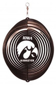 Iowa Hawkeyes Circle Swirly Metal Wind Spinner