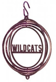 Kansas State Wildcats Tini Swirly Metal Wind Spinner