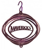 Mankato Mavericks Tini Swirly Metal Wind Spinner