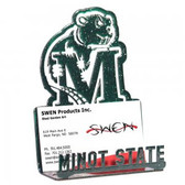Minot State Beavers Business Card Holder