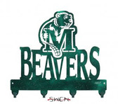 Minot State Beavers Key Chain Holder Hanger