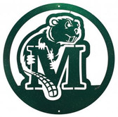 Minot State Beavers 24 Inch Scenic Art Wall Design