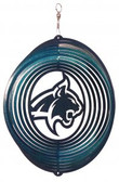 Montana State Bobcats Circle Swirly Metal Wind Spinner