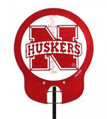 Nebraska Cornhuskers Rain Gauge