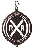 Railroad Crossing Tini Black Wind Spinner