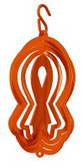 Find a Cure Ribbon Tini Orange Wind Spinner