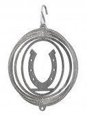 Horse Shoe Tini Clear Wind Spinner