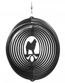 Chow Chow Circle Black Wind Spinner