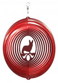 Welsh Cardigan Corgi Circle Red Wind Spinner