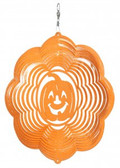 Pumpkin Cloud Orange Wind Spinner