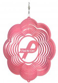Find a Cure Cloud Pink Wind Spinner