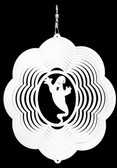 Ghost Cloud white Wind Spinner