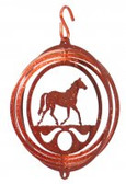 Horse - Quarter Tini Copper Wind Spinner