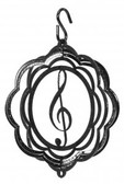 Music Note Tini Black Wind Spinner