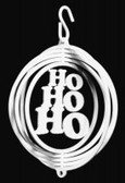 Christmas ho ho ho Tini white Wind Spinner