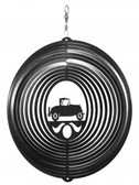 Car - Model A Circle Black Wind Spinner