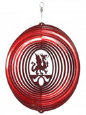 Dragon Circle Red Wind Spinner
