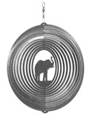 Elephant Circle Clear Wind Spinner