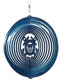 US Coast Guard Circle Blue Wind Spinner
