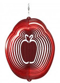 Apple Circle Red Wind Spinner