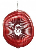 Santa Circle Red Wind Spinner
