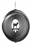 Blood Hound Circle Black Wind Spinner