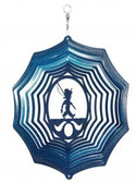 Fisher Boy Web Blue Wind Spinner