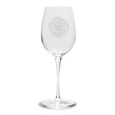 Firefighter Luigi Bormioli 12 oz Titanium White Wine Glass