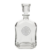 Firefighter 23.75 oz Classic Whiskey Decanter