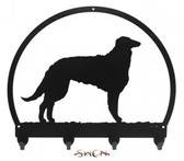 Borzoi Key Chain Holders