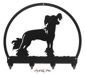 Chinese Crested Key Chain Holders