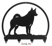 Norwegian Elkhound Key Chain Holders