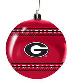 Georgia Bulldogs 3in Sweater Ball Ornament