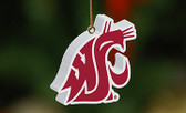 Washington State Cougars 3D Logo Ornament