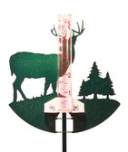 Deer Rain Gauge Green